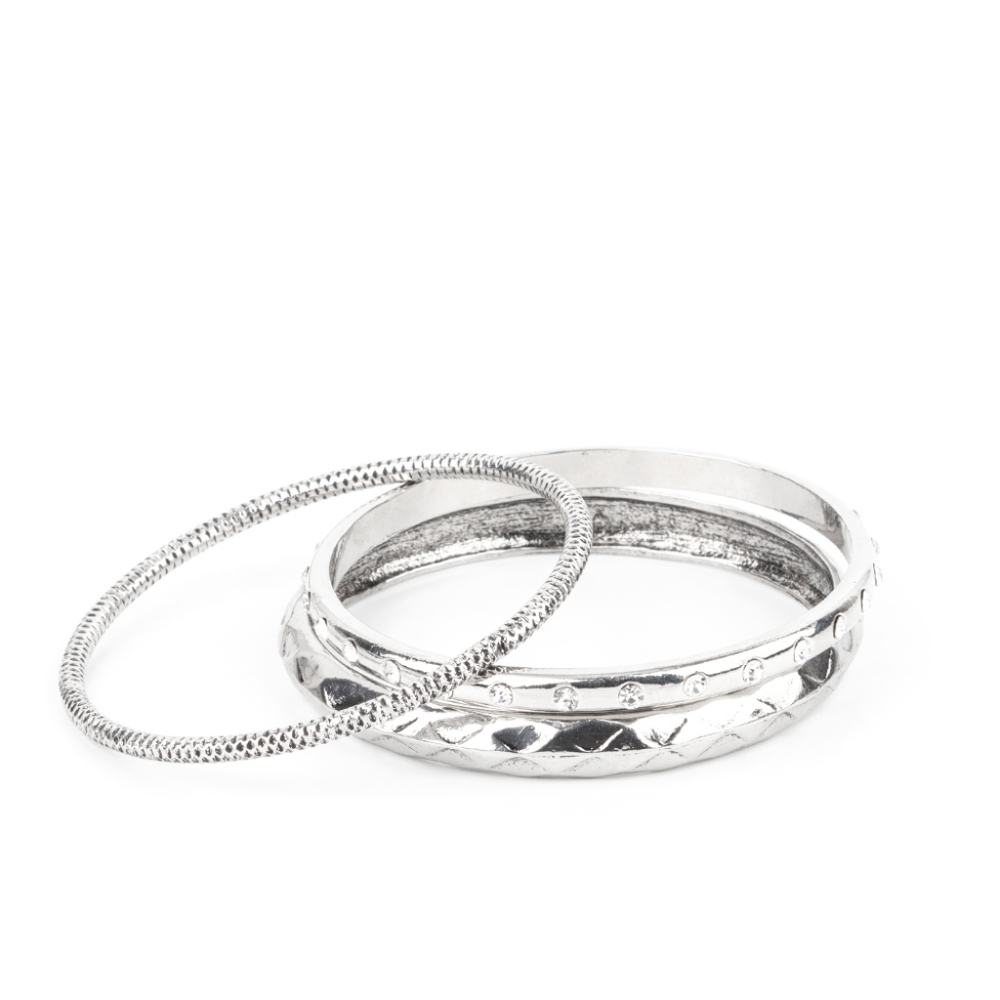 Confidently Curvaceous Bangle Bracelet Stackable Fashion Jewelry
